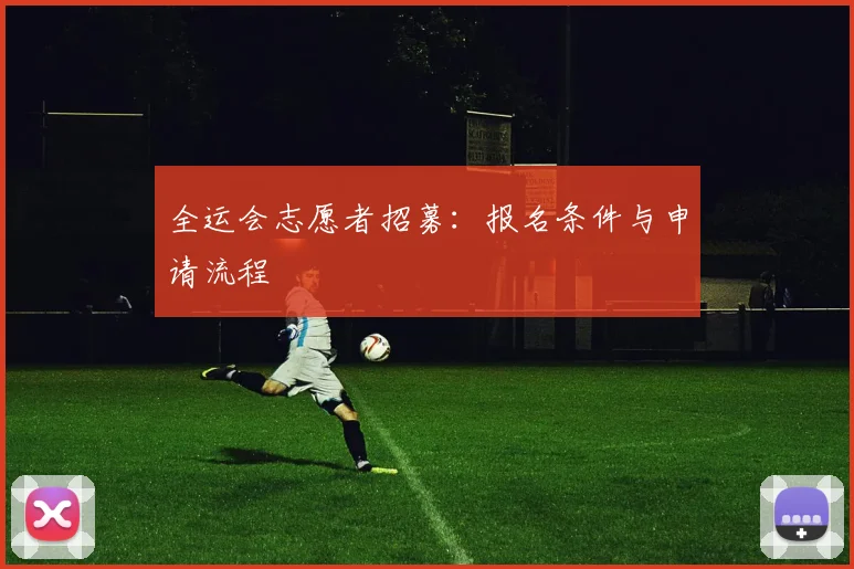 全运会志愿者招募：报名条件与申请流程